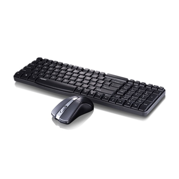Rapoo Combo Wireless (KB+MSE) X1800 English - Black